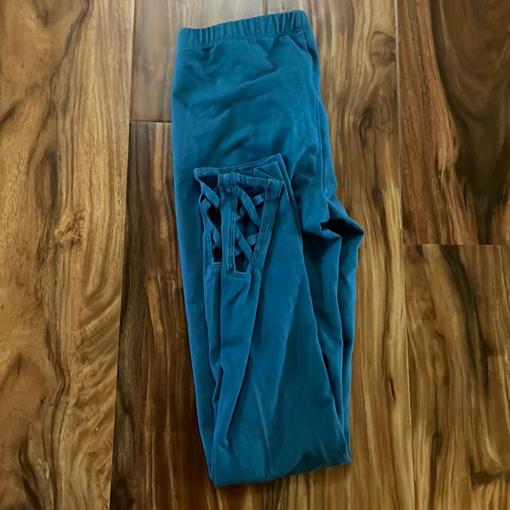 Large stretch leggings 58% cotton 38% polyester